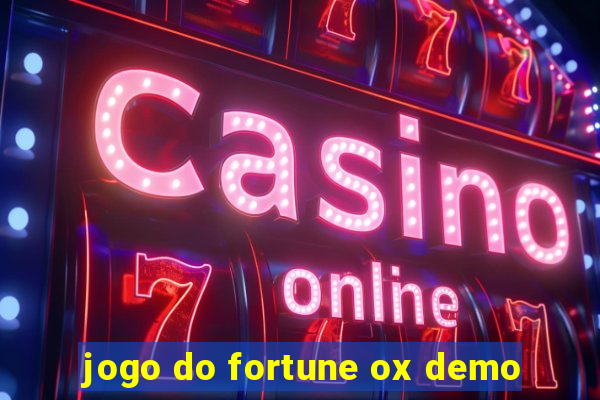 jogo do fortune ox demo